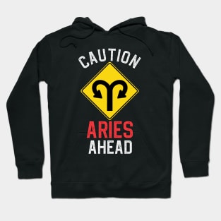 Funny Zodiac Horoscope Aries Road Sign Traffic Signal Hoodie